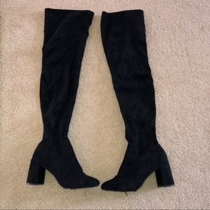 Thigh High Suede Boots